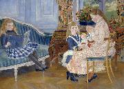 Pierre-Auguste Renoir Children's Afternoon at Wargemont oil painting
